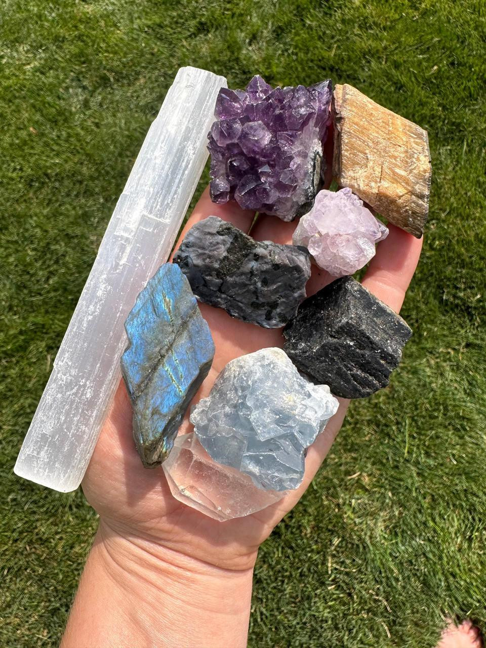 Spirituality Stone Set (Raw) - 10 | New Moon Beginnings