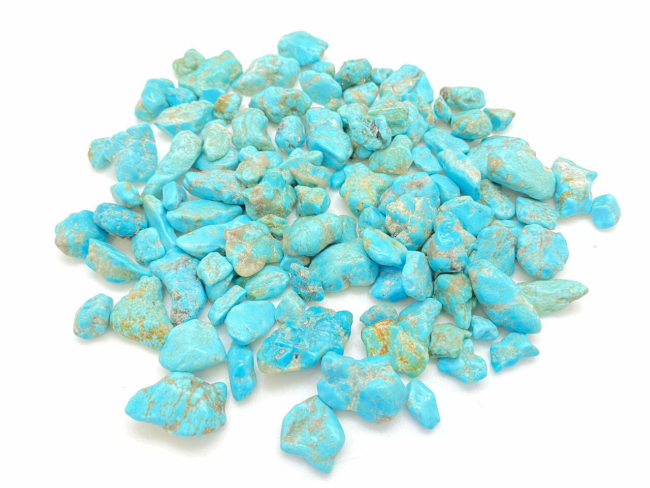 Raw Blue Turquoise Stone - Grade A