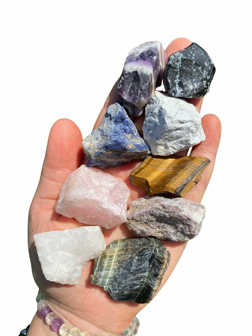 Raw Mixed Gemstones Stone
