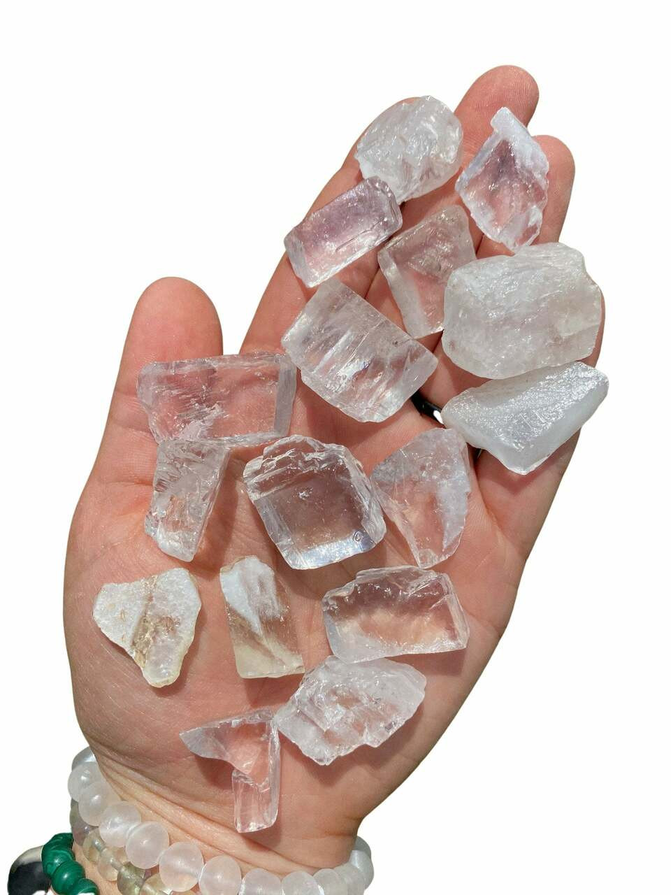 White calcite shop