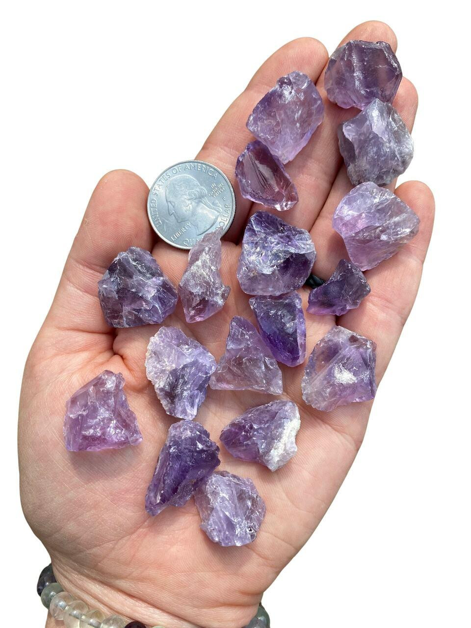 amethystiumアメジスティウム4枚アンビエント・ニューエイジ・チルアウト Raw Amethyst Crystal - Grade A | New Moon Beginnings