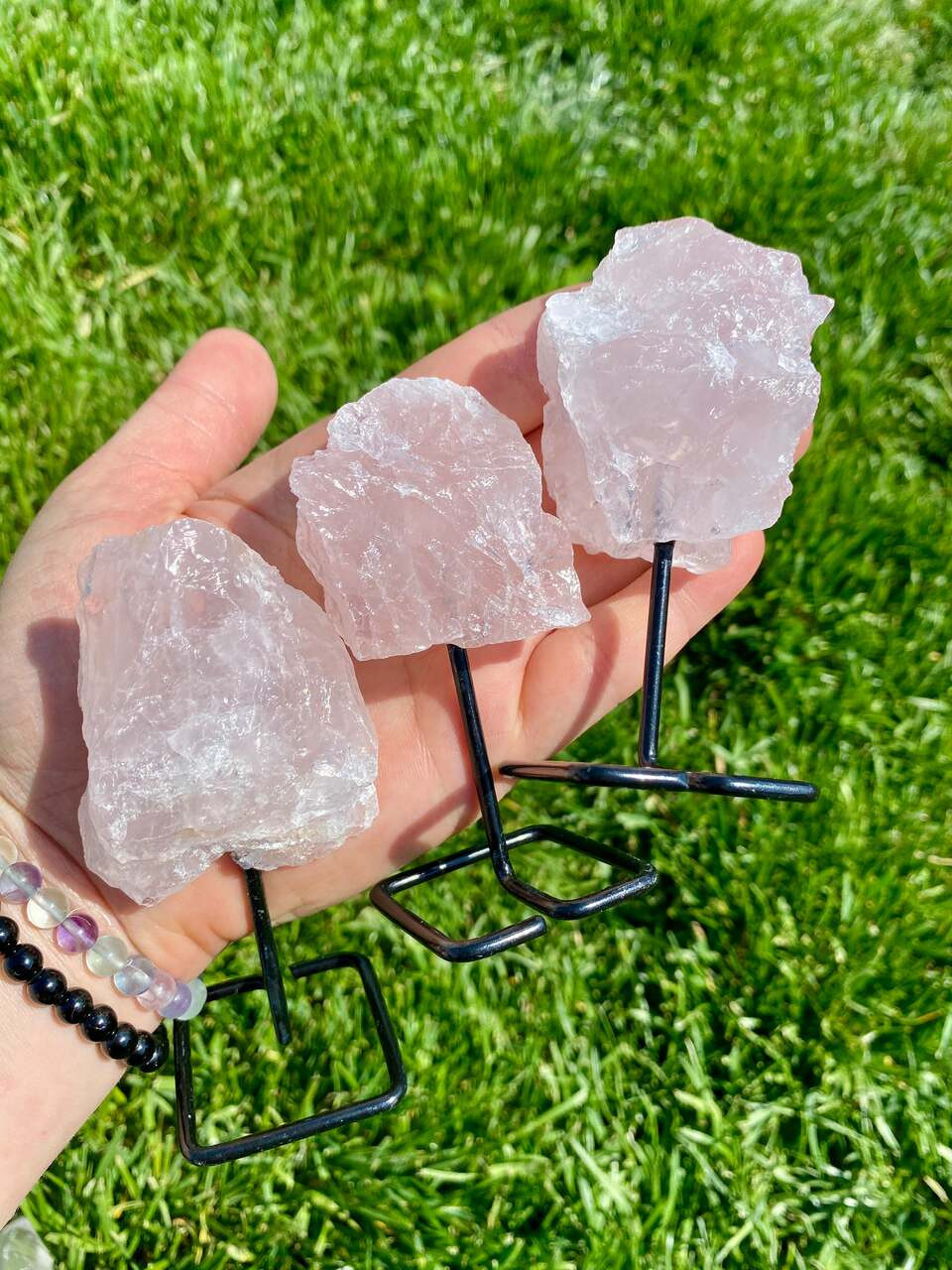 Raw Rose Quartz Crystal - Natural Rose Quartz