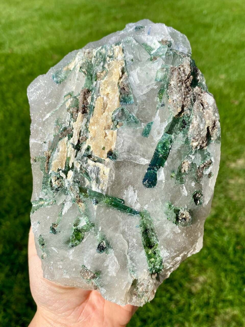 clear light green crystal