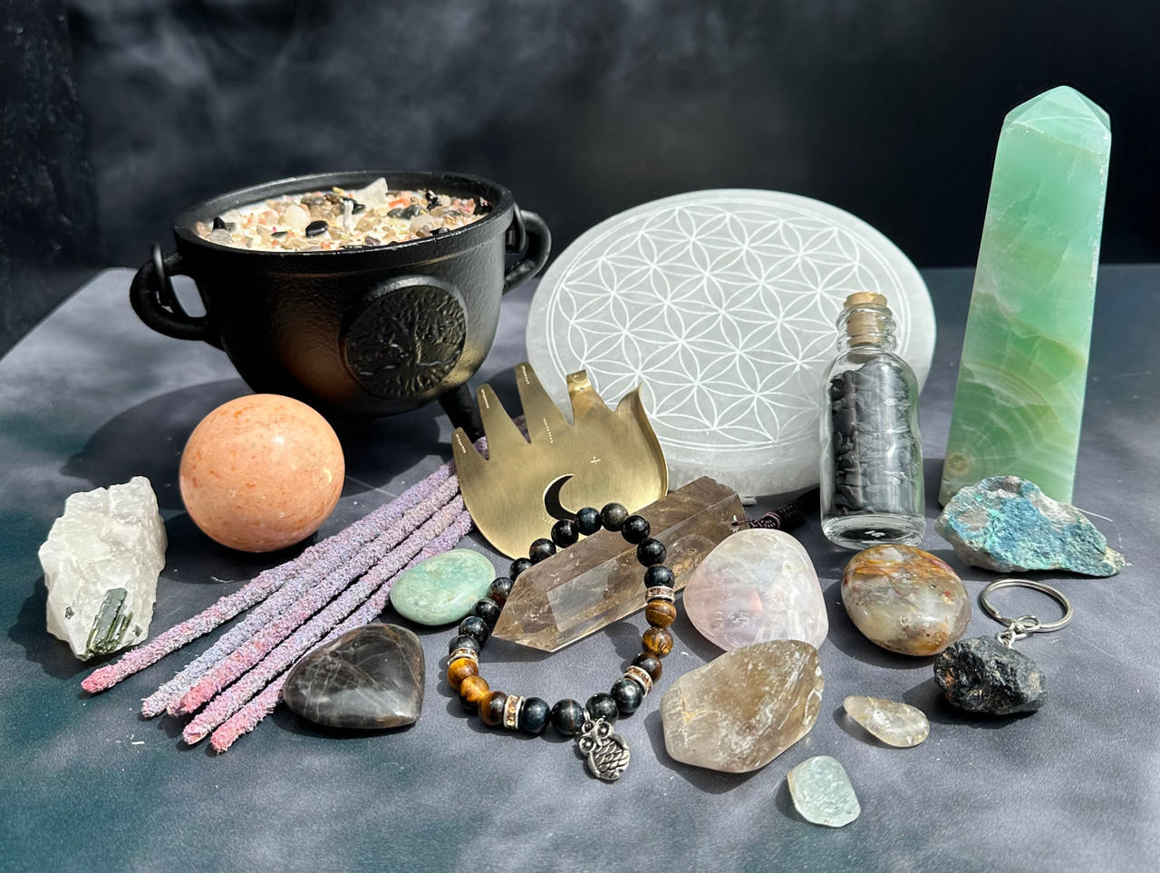 Crystal Mystery Box - Healing Stones, Candles & More!