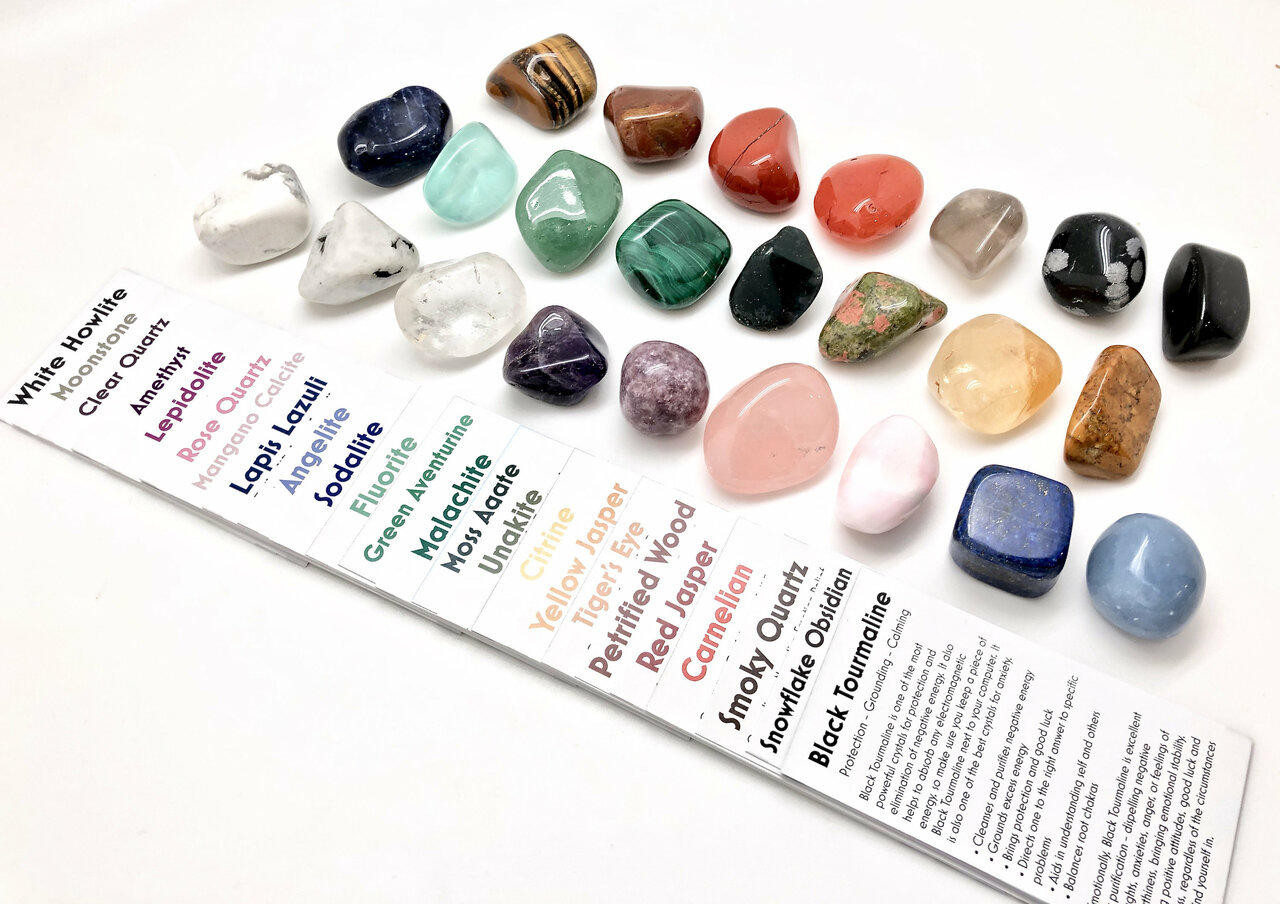 Tumbled Stone Set Box New Moon Beginnings Tumbled Stone Set Box New Moon Beginnings