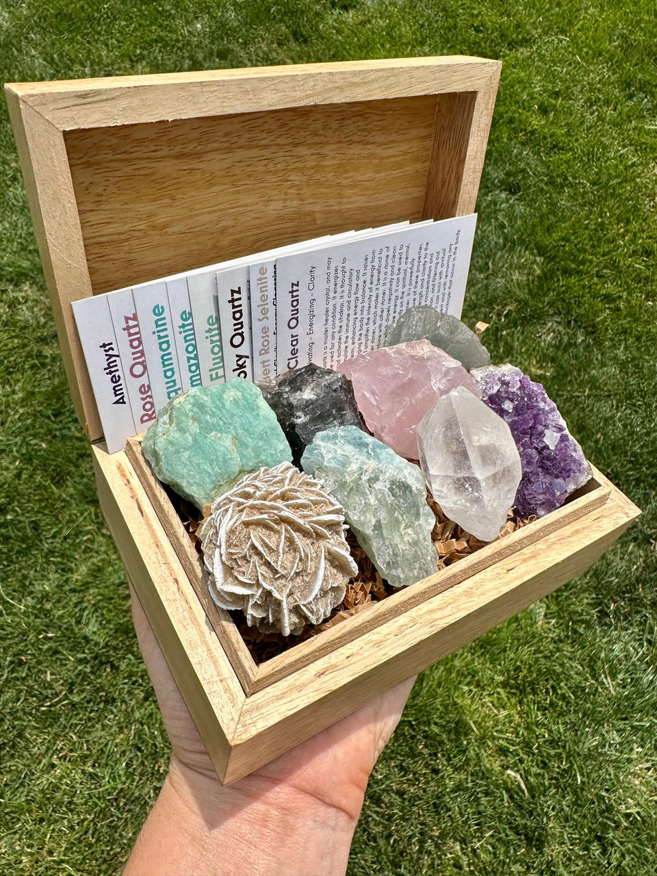Calming & Tranquility Crystal Set (Raw) - 4 | New Moon Beginnings