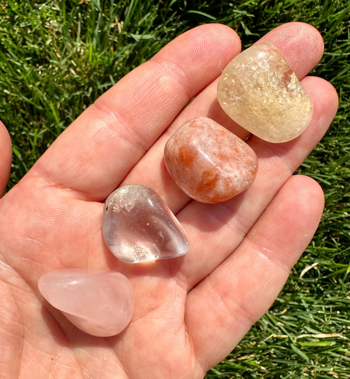 Happiness & Joy Stone Set (Tumbled) | New Moon Beginnings