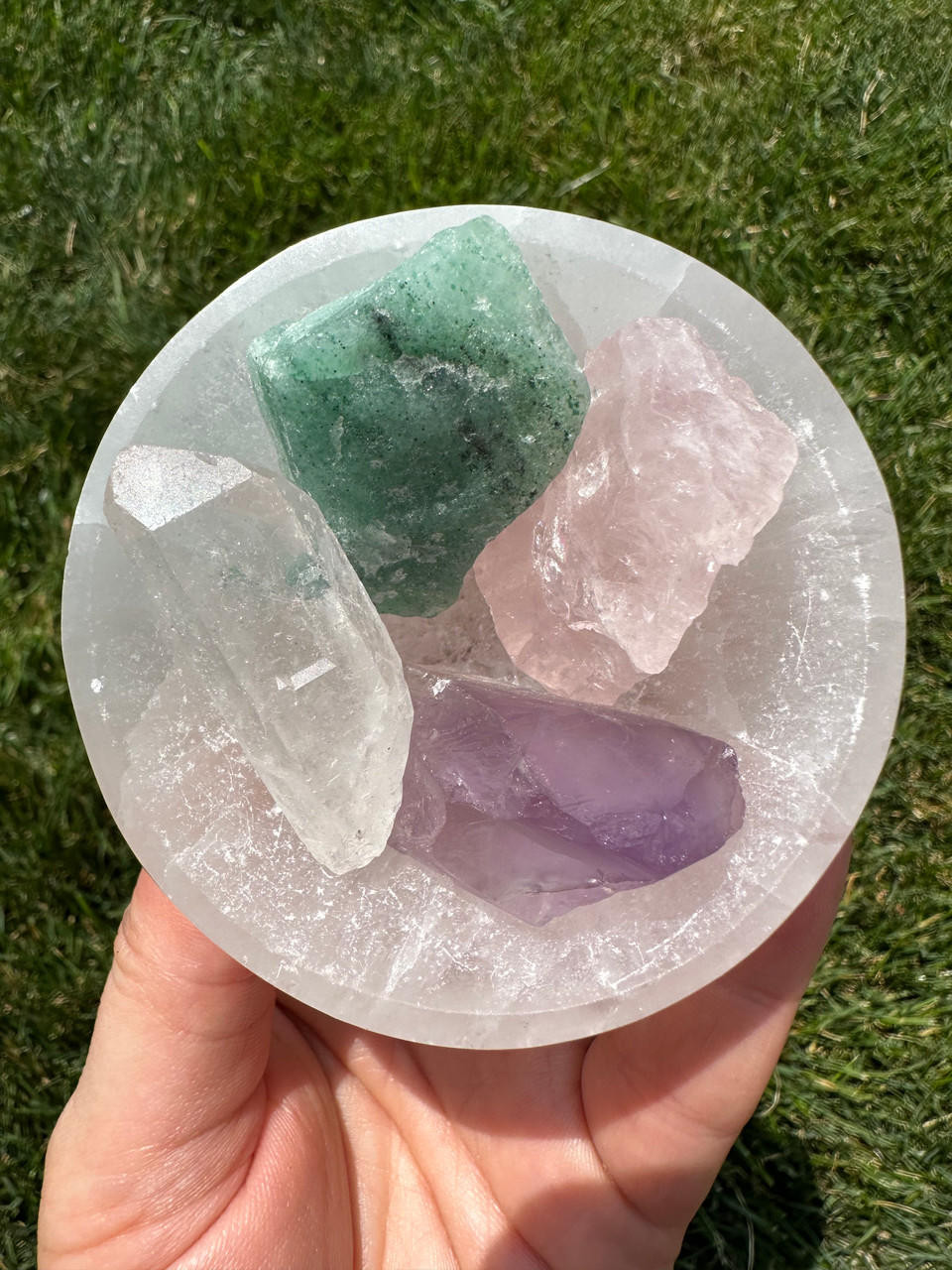 Attract Love Crystal Set (Raw) | New Moon Beginnings
