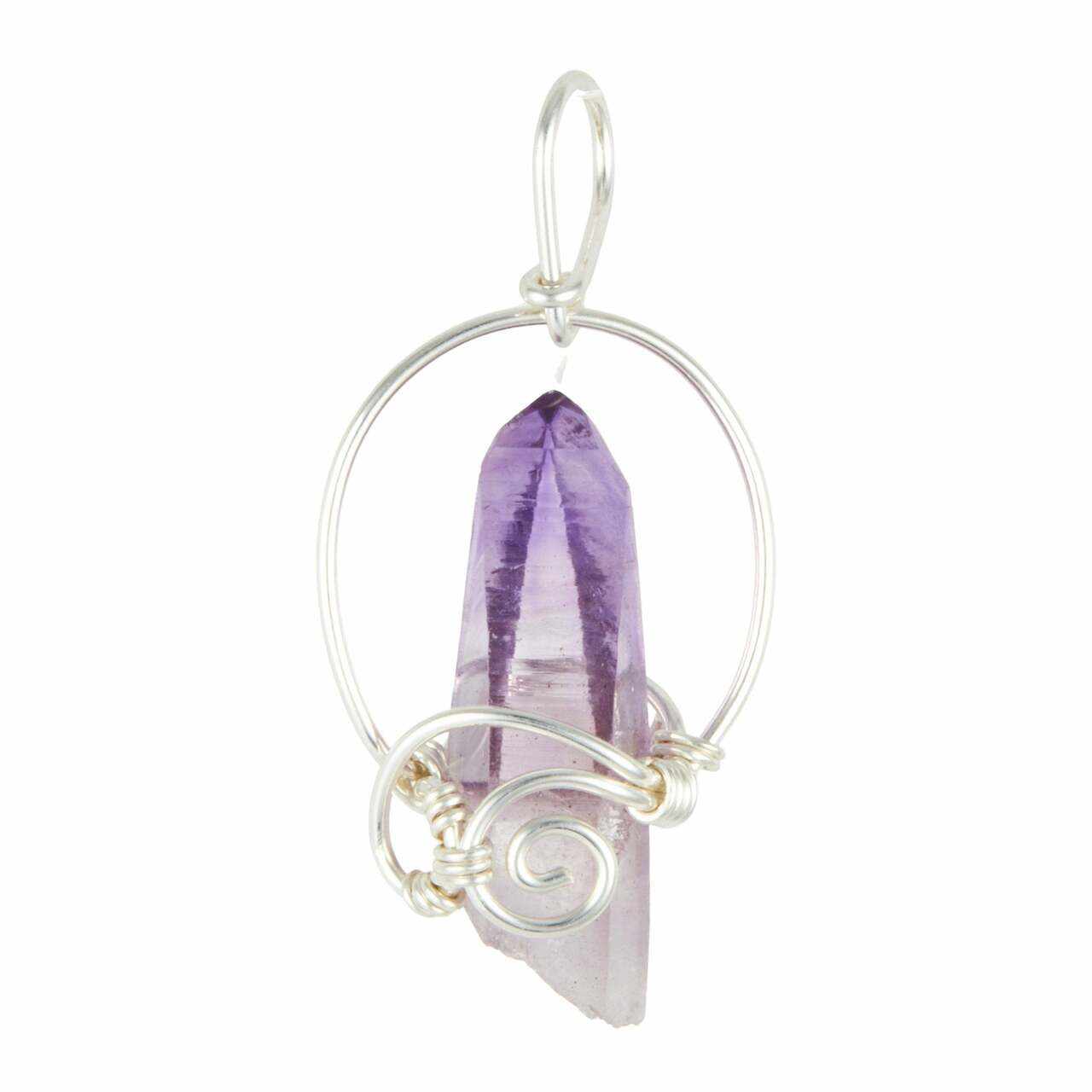 JABRESHWAR CRYSTAL Raw Amethyst Necklace, Rough Pendant Wire Wrapped  Necklace February Birthstone/Third Eye  Chakra/Spirituality/Wisdom/Valentines Gift for Her : Amazon.in: Fashion