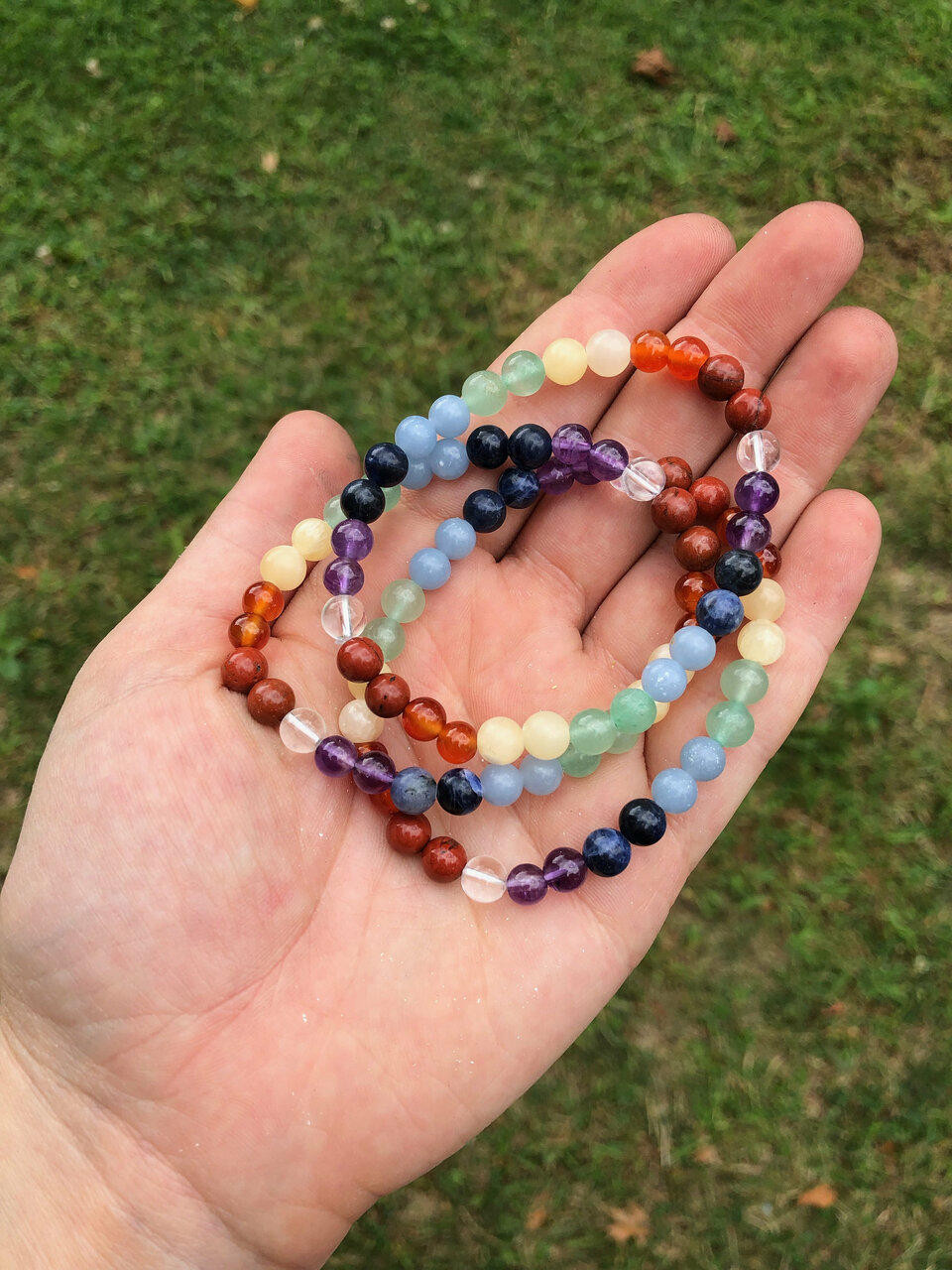 Chakra Crystal Energy Power Bracelet 6MM Round Gemstone Beaded Stretch  Bracelet Stretch Bangle For Women And Men With Hematite Stones From  Sevenstonejewelry, $0.93