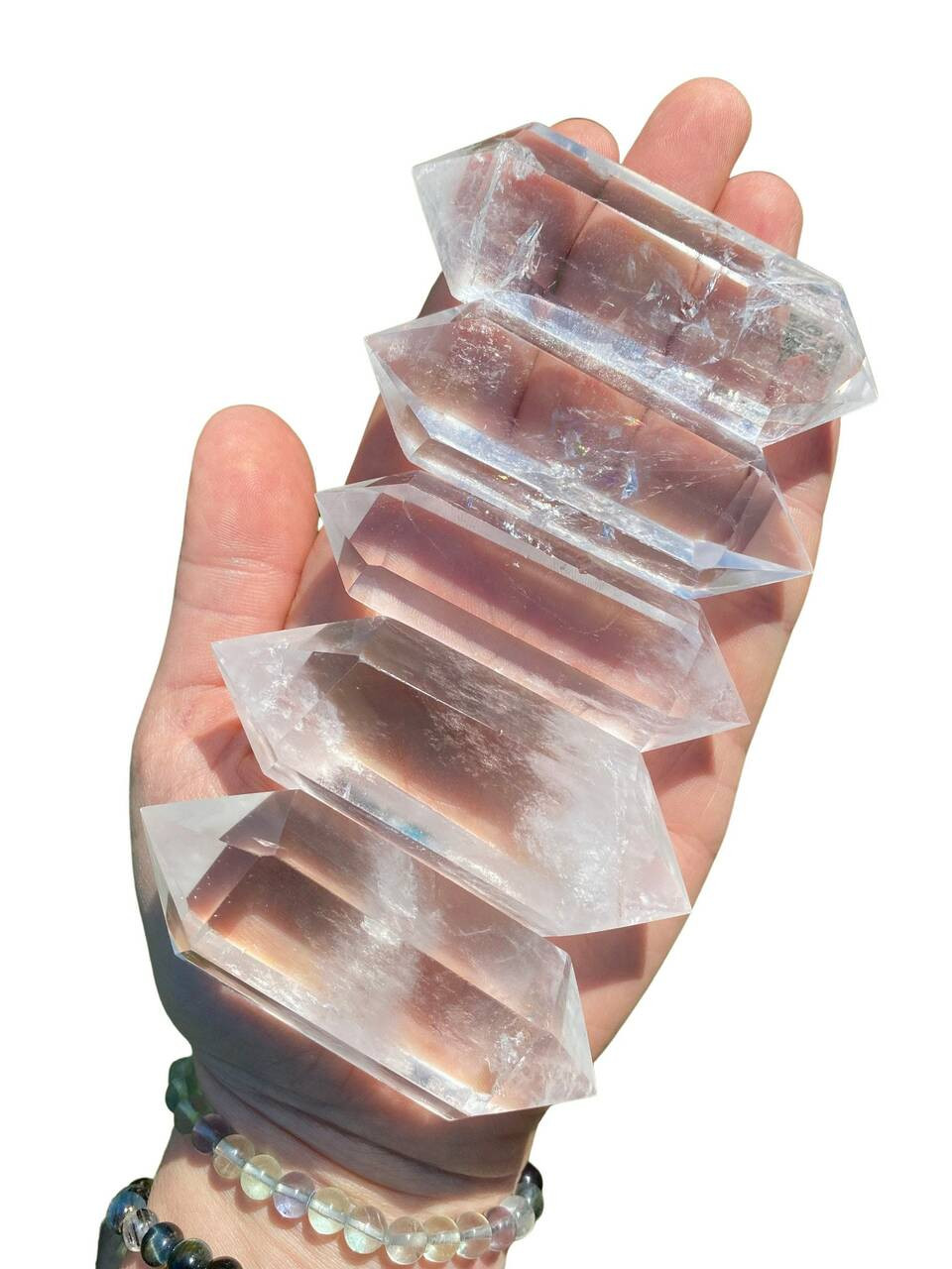 Smoky Quartz Double Terminated Point - Polished Crystal