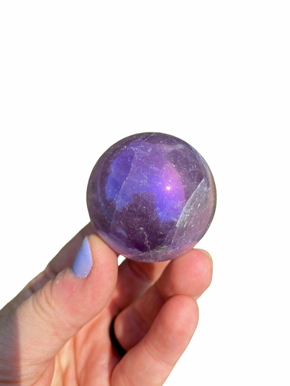 Polished Amethyst Crystal Ball – MindfulSouls