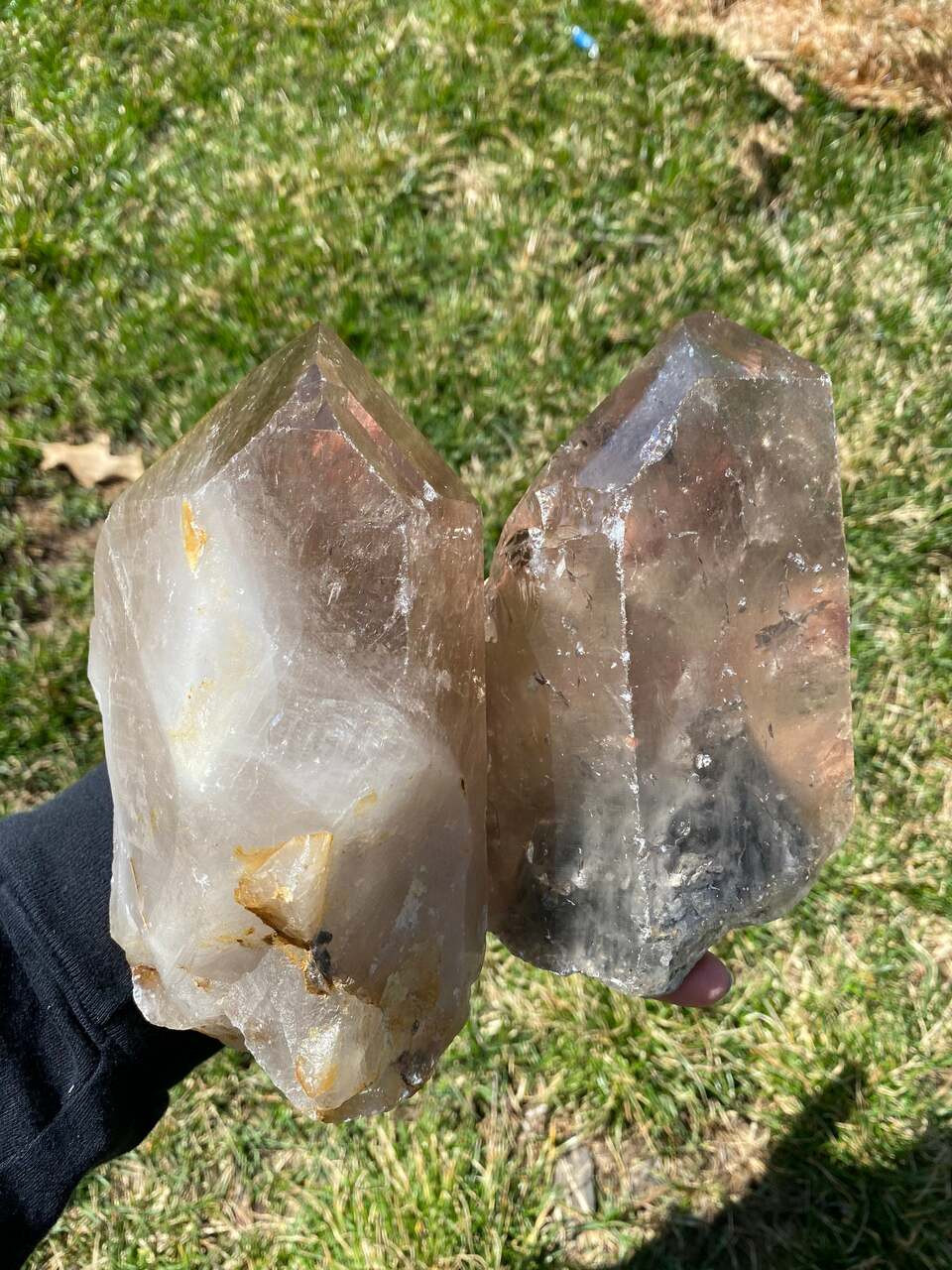 438g Rough Natural Smoky Quartz Crystal Point Raw Specimen Healing