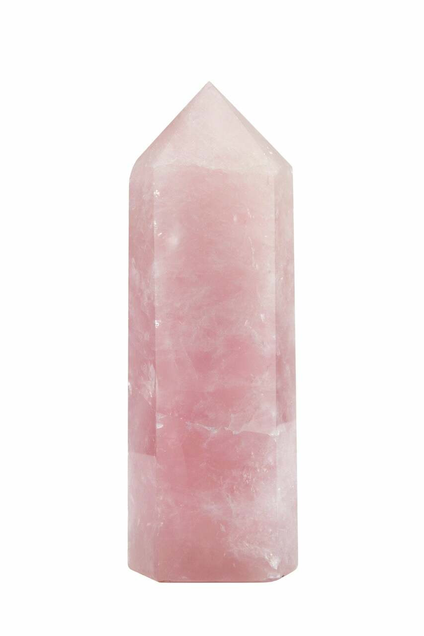 Rose Quartz Point - Polished Crystal Tower - 24 | New Moon Beginnings