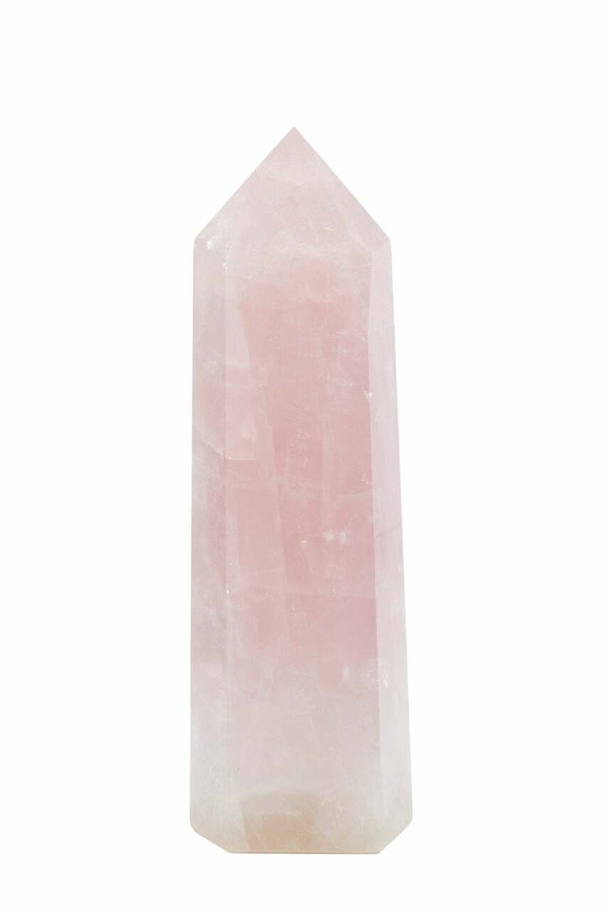 ★Since Then★ Rose Quartz Mini One Piece Rose Quartz Point - Polished Crystal Tower - 16 | New Moon