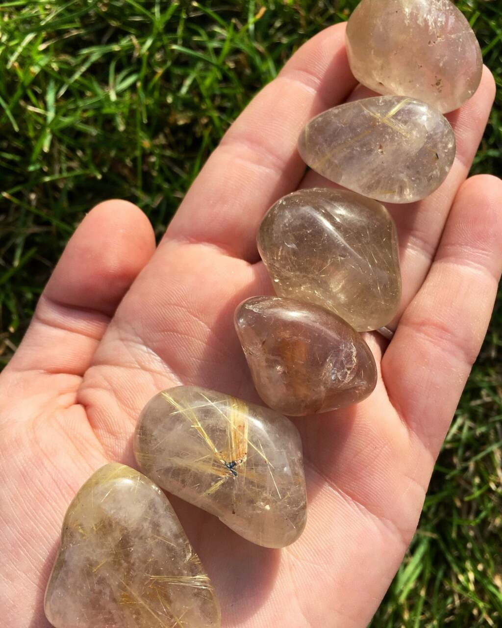 Rutilated quartz sale