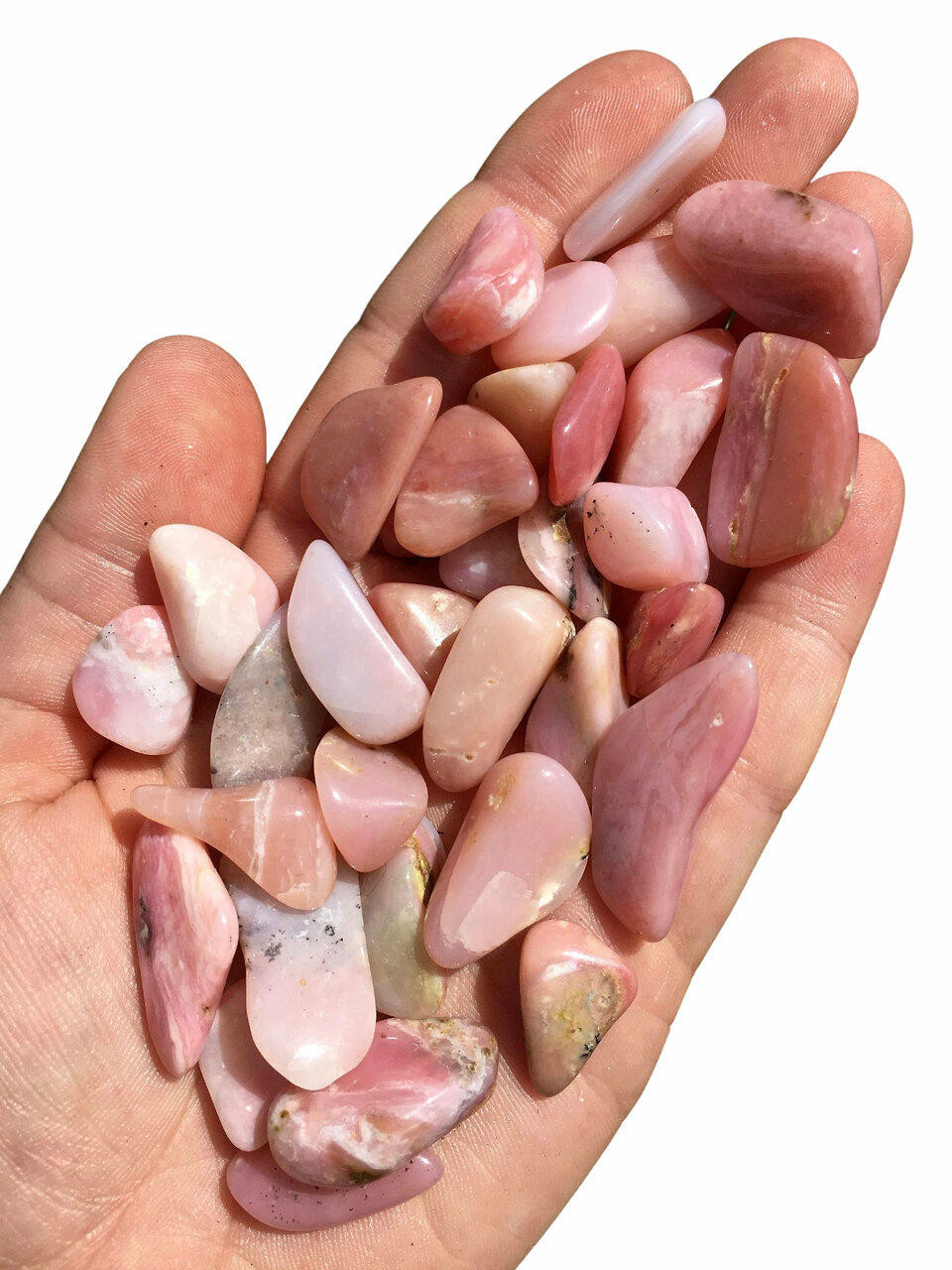 Tumbled Pink Opal Pink Opal Tumbled Stone New Moon Beginnings Tumbled Pink Opal Pink Opal Tumbled Stone New Moon Beginnings