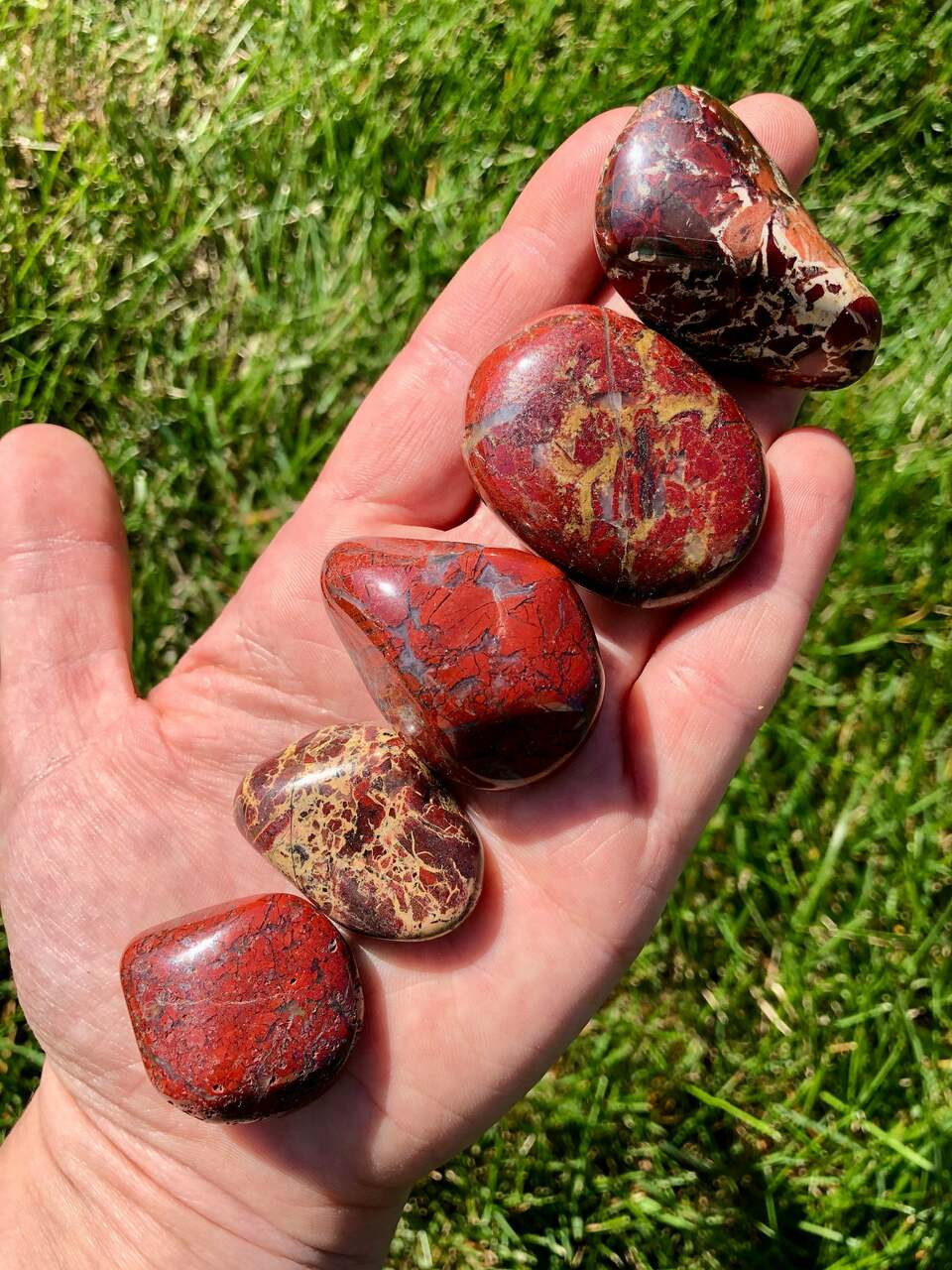 Red sales jasper crystals