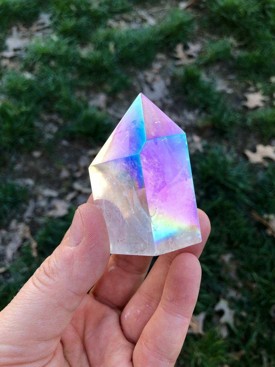 Angel Aura Quartz pendant – Jurnii