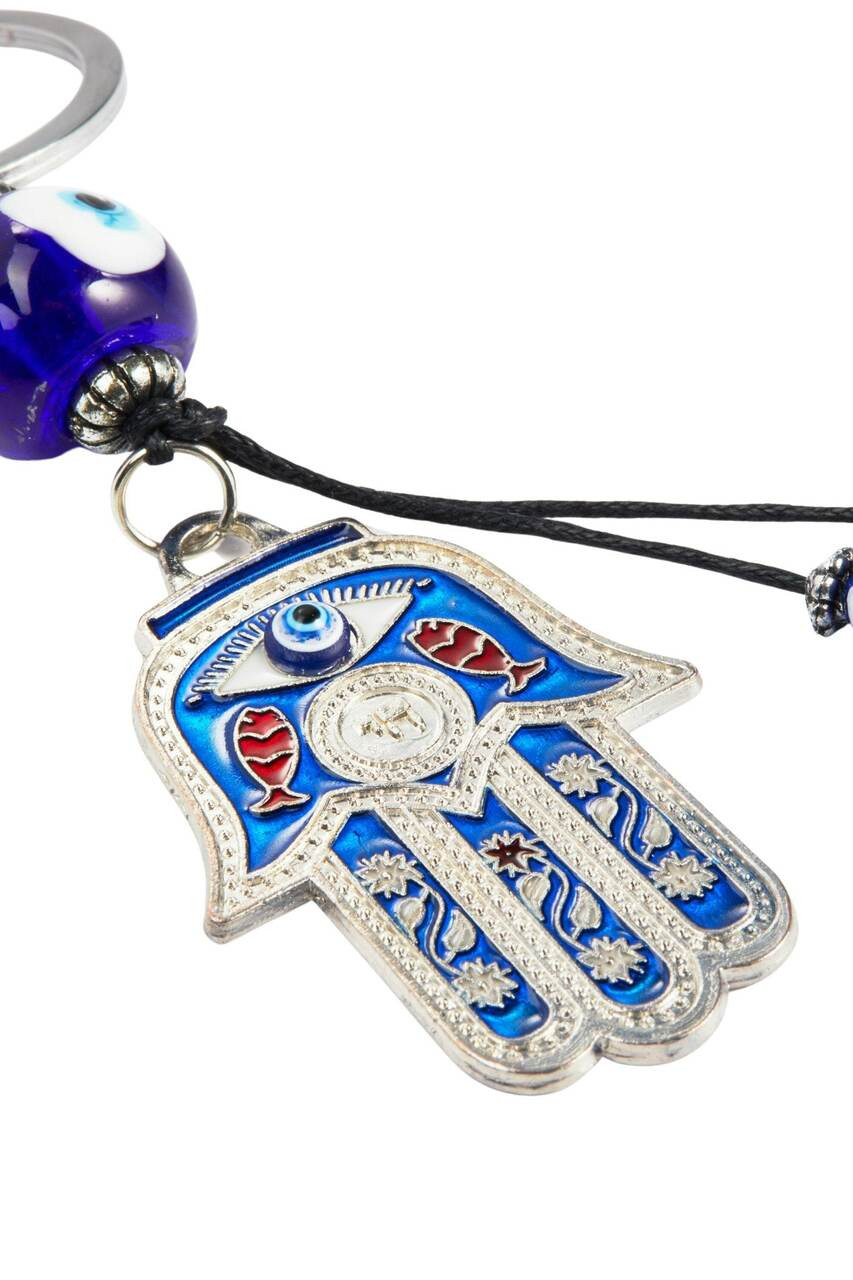 Hamsa Evil Eye Protection Keychain | New Moon Beginnings