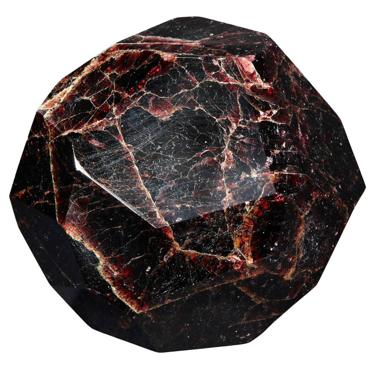 Garnet Crystal (1), Polished Garnet, Garnet, Rocks & Minerals