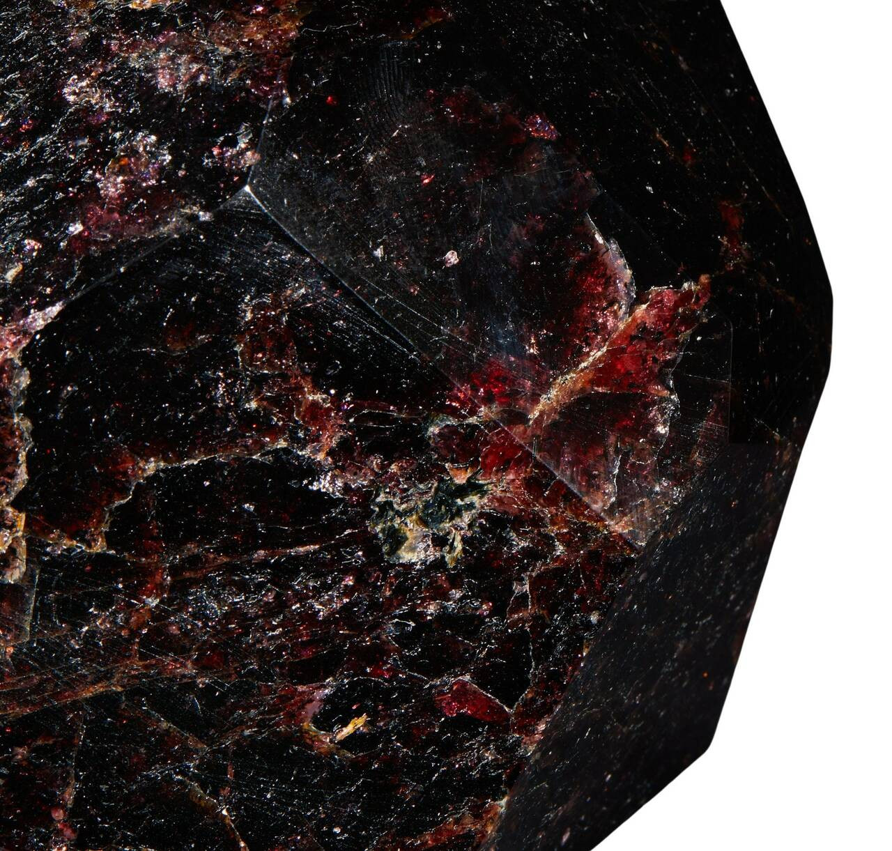 Faceted Almandine Garnet~Large CRFAGARL – EarthSpeak