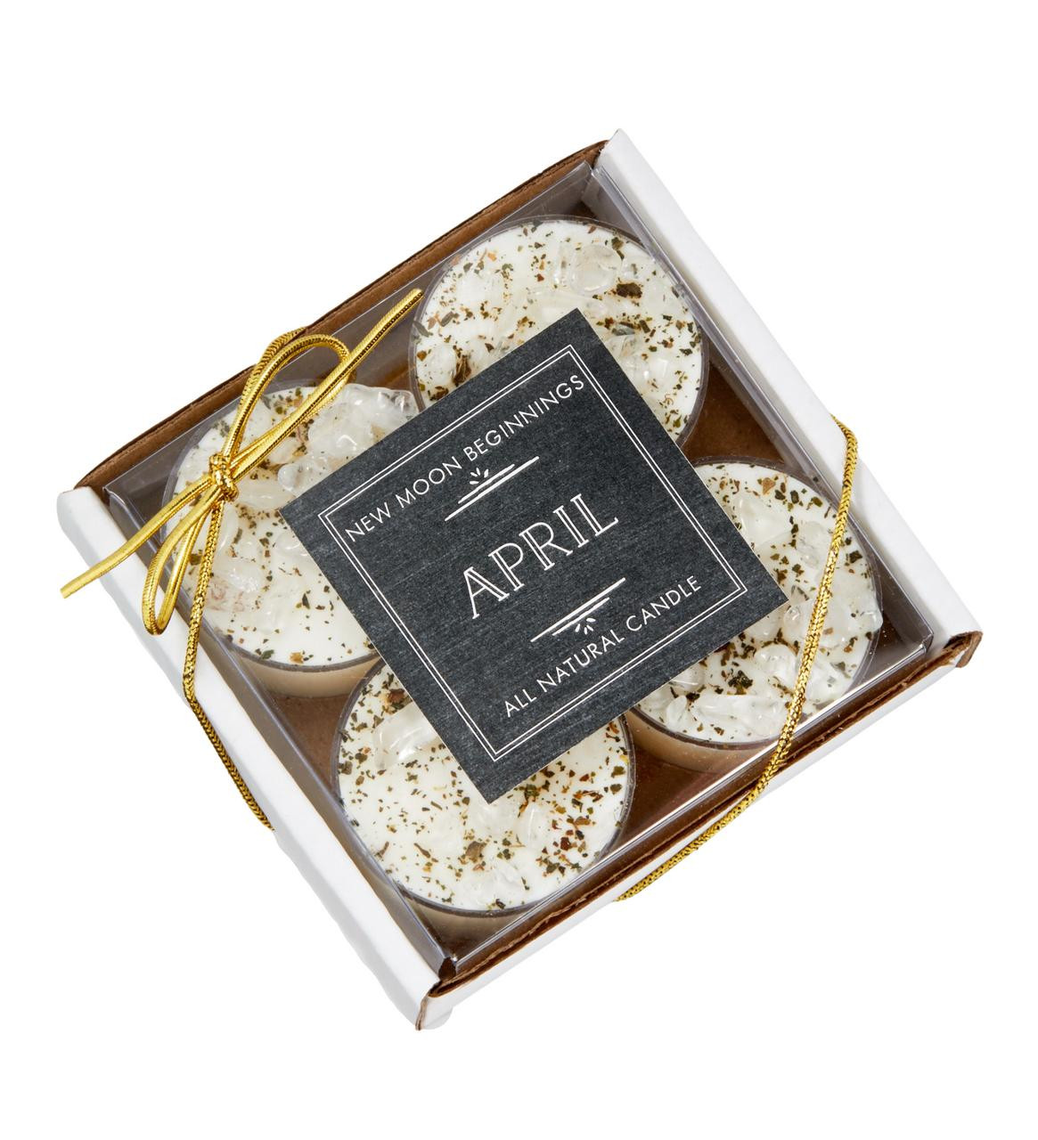April Monthly Candle | New Moon Beginnings