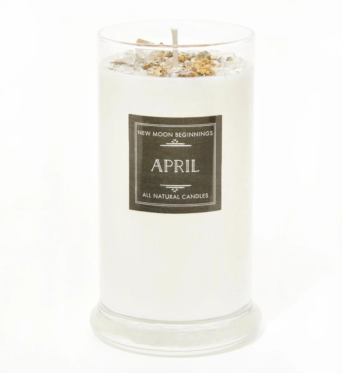 April Monthly Candle | New Moon Beginnings