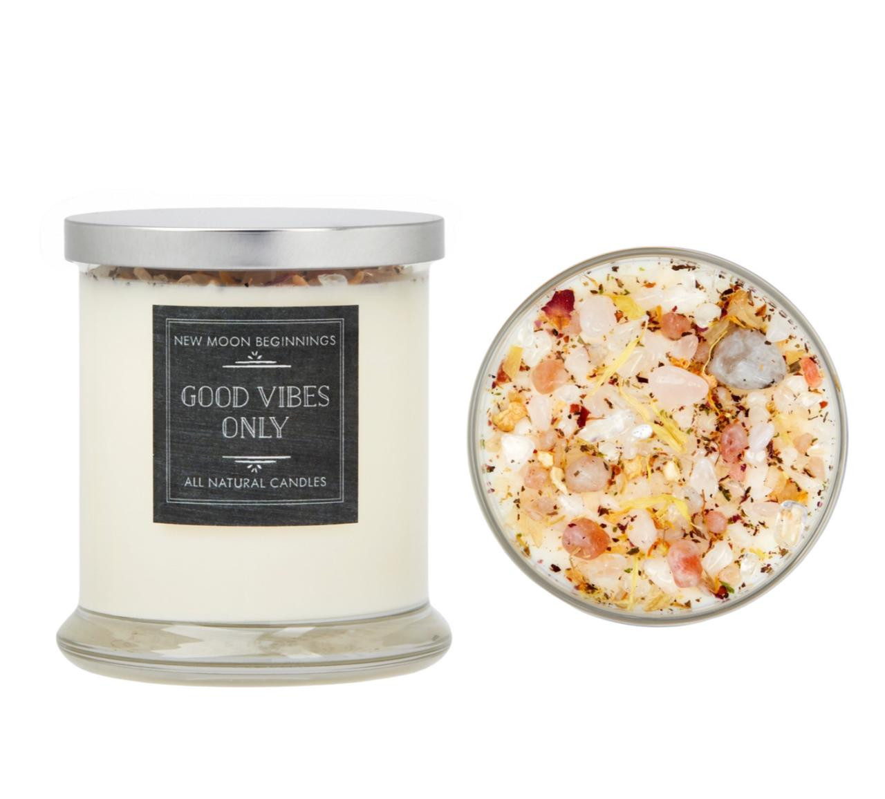 New Moon Beginnings Intention Candle - Thumbnail 2