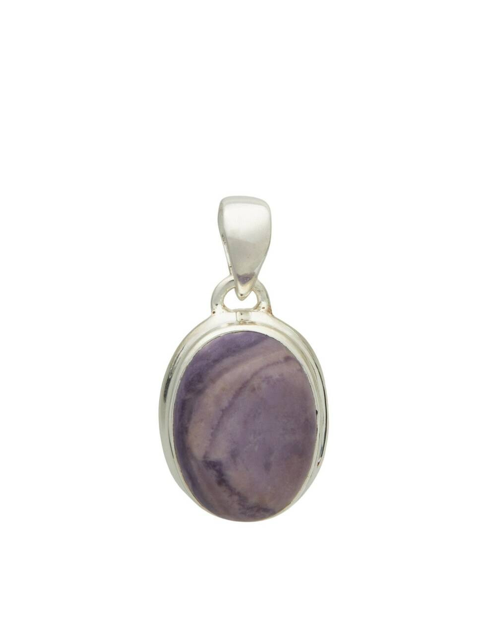 Tiffany Stone Pendant Necklace in Sterling Silver and 14k Gold. Rare Purple  Stone Necklace One of a Kind. - Etsy