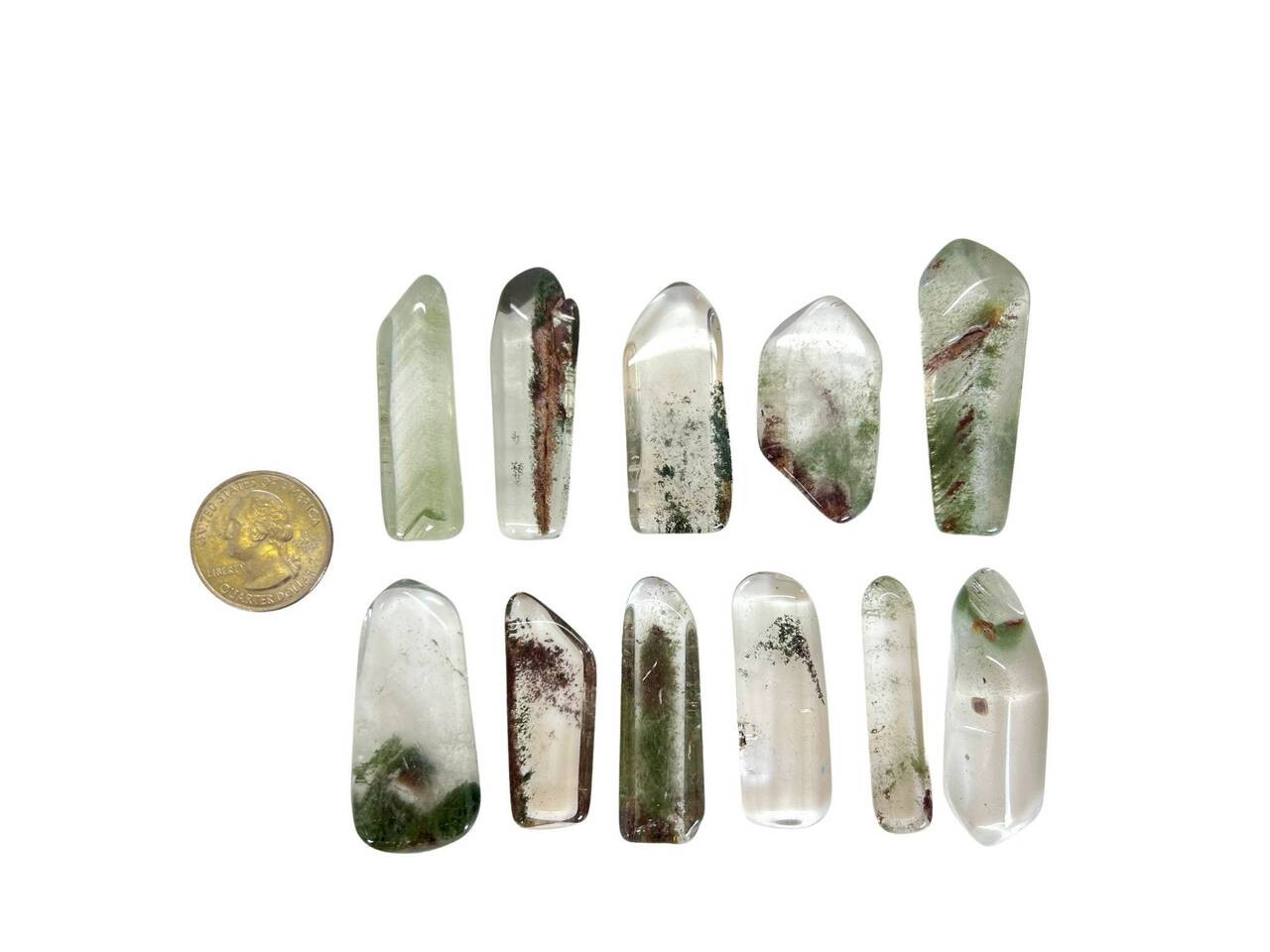 Garden Quartz Point (Lodolite)