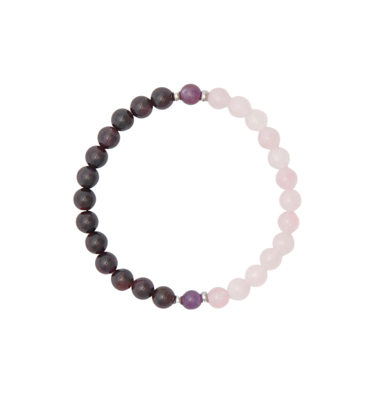 Love Manifestation Elastic Bracelet - 6mm Beads (confidence & Passion)