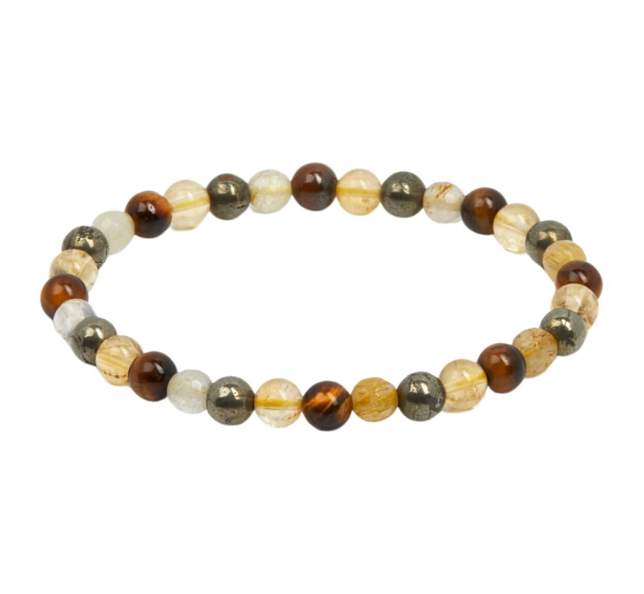 7 Genuine Chakra Healing Natural Stone Bead Bracelet - Walmart.com