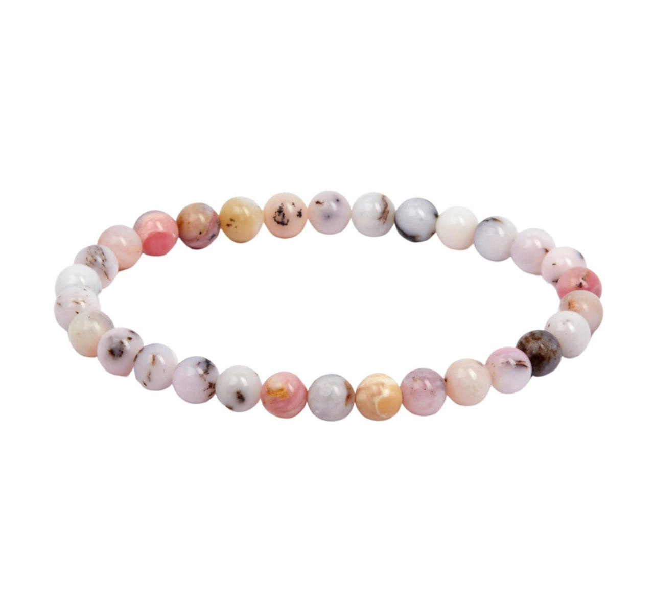 Pink Opal Bracelet (AAA Quality) - Spiritual Openness & Awakening - Minera  Emporium Crystal & Mineral Shop