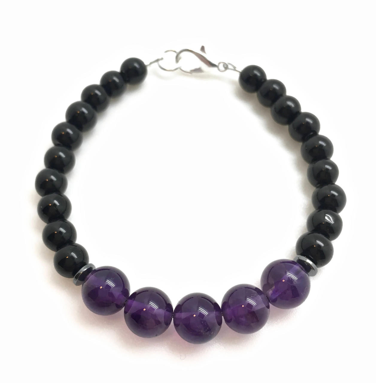 Amethyst Bracelet 8mm Size Stone for Men or Women - China Gift for Women  and Bracelet Jewelry price | Made-in-China.com