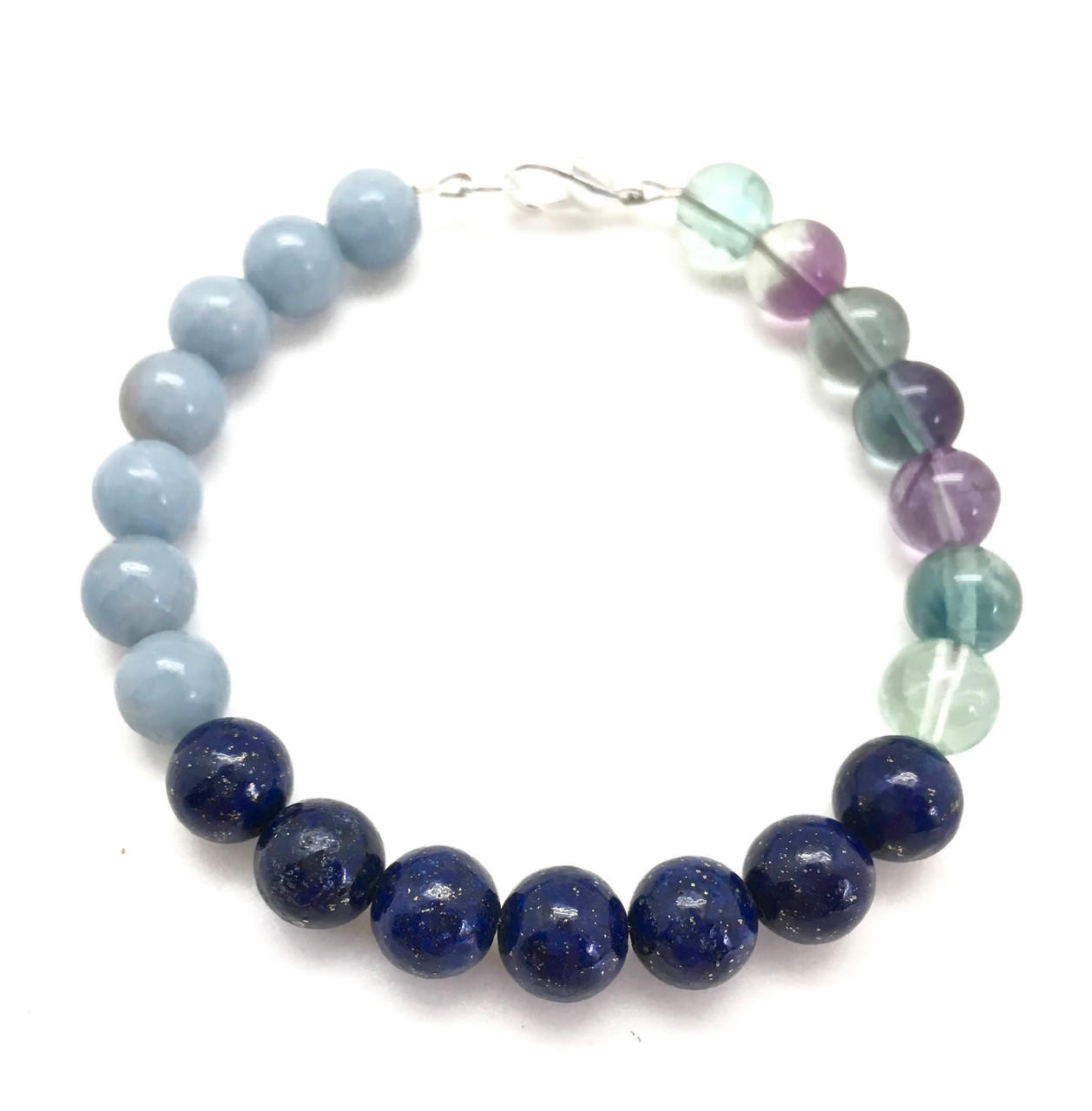No.133じゃらじゃら✨ブレス‪orチャームෆ‪.*・゜b. Third Eye Chakra Clasp Bracelet | New Moon Beginnings