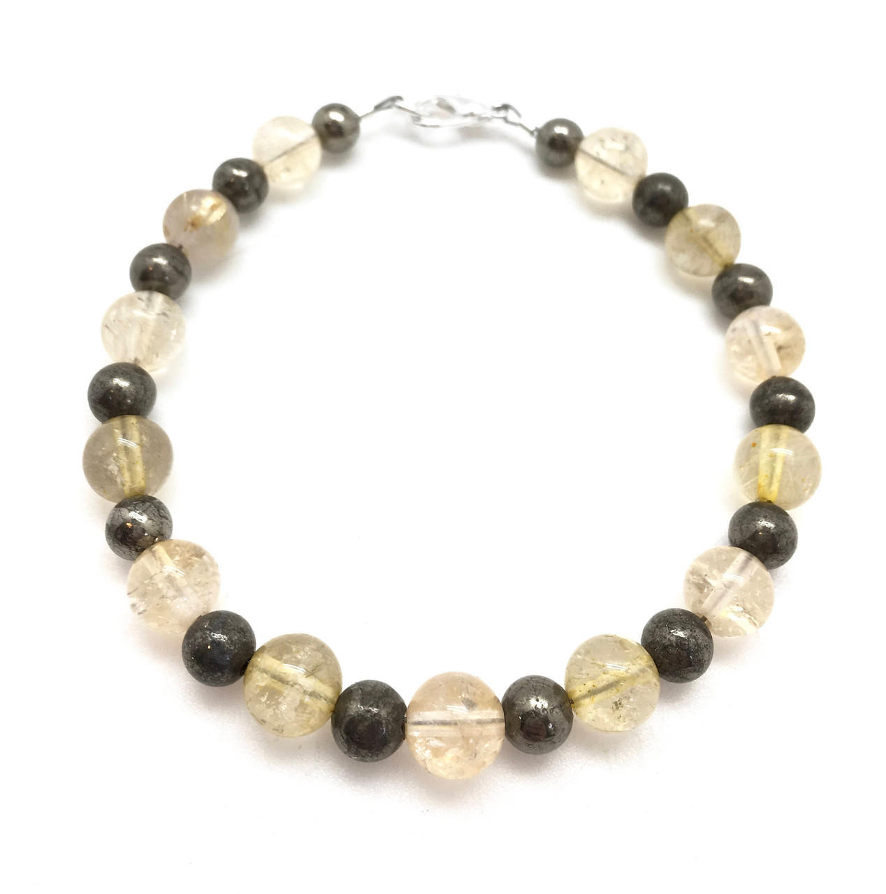 Natural Pyrite Bracelet – MCJ Jewels