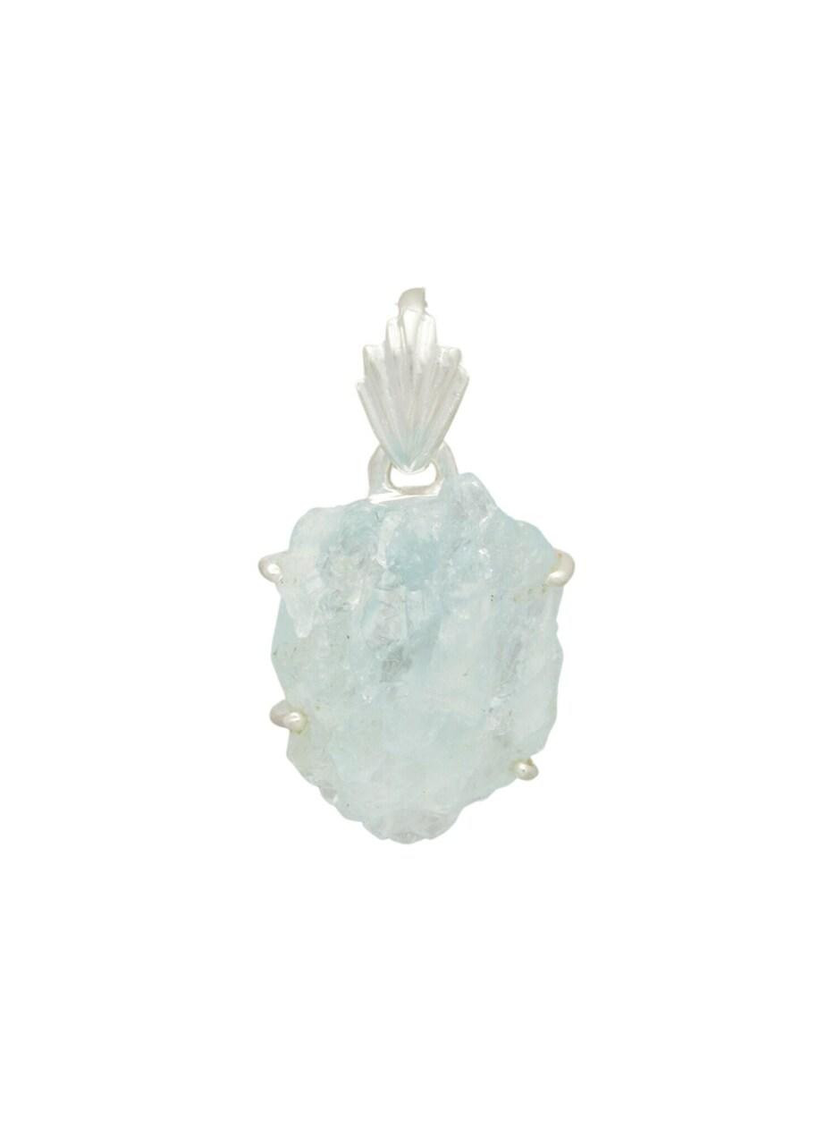 Natural Aquamarine Pendant