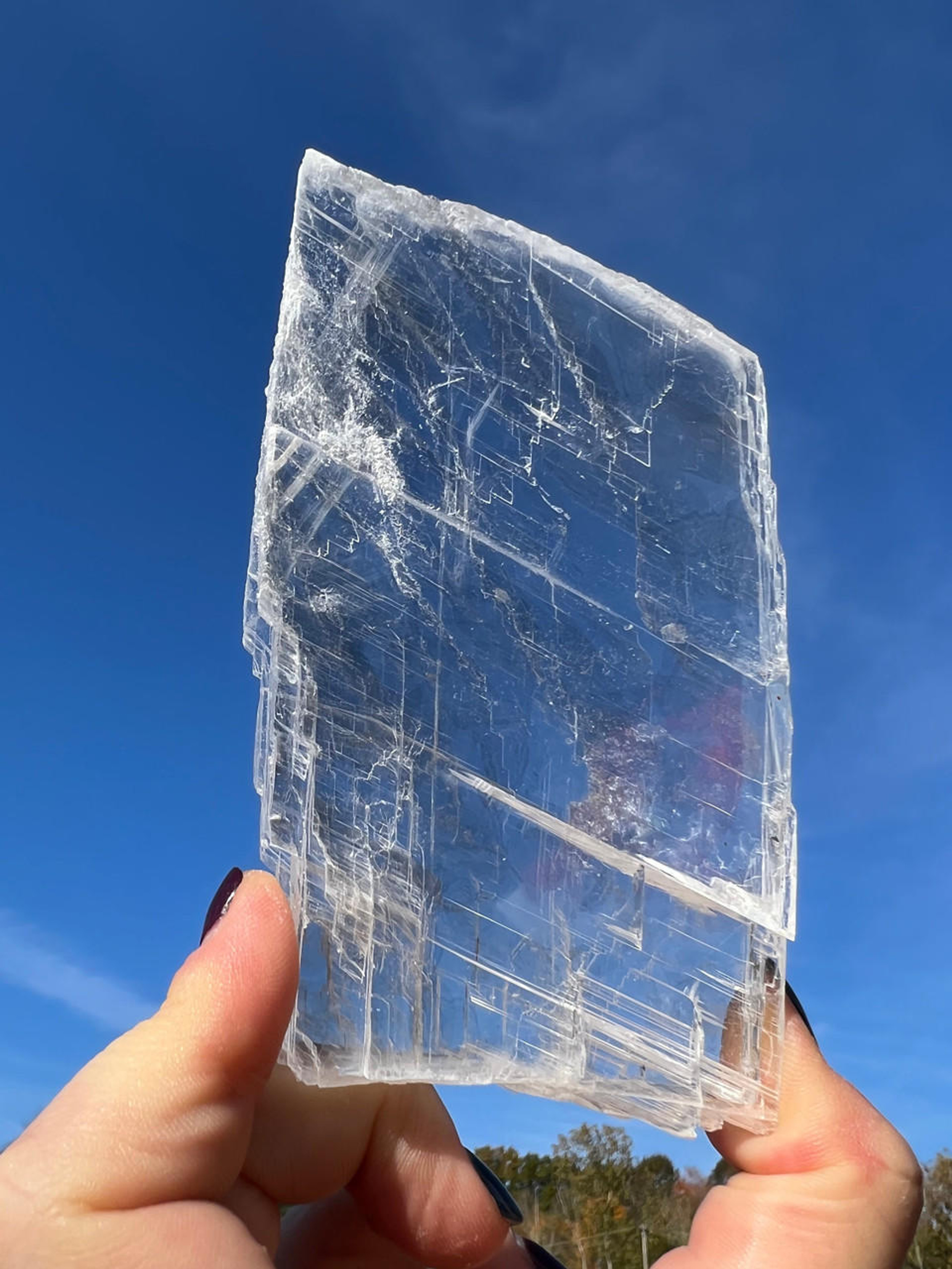 Clear Selenite Crystal Slab New Moon Beginnings New Moon Beginnings clear-selenite-crystal-slab-new-moon-beginnings-new-moon-beginnings