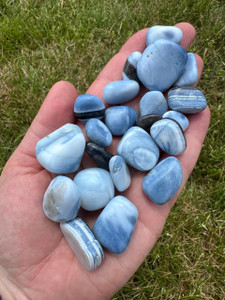 Owyhee Blue Opal Tumbled Stone 