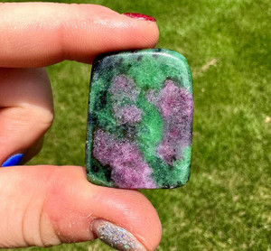 Ruby in Zoisite Slab Ruby in Zoisite Slab