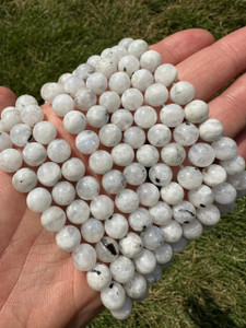 Rainbow Moonstone Bead Strand 