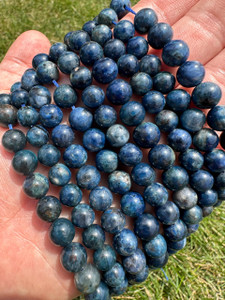 Blue Apatite Bead Strand 