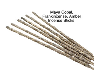 Maya Copal, Frankincense, & Amber Incense Sticks (6-pack) 