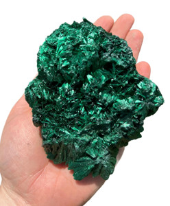 Raw Velvet Malachite Specimen - No.4 