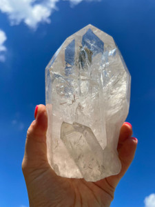 Standing Lemurian Quartz Point - No.7 Standing Lemurian Quartz Point - No.7