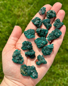 Raw Dioptase Crystal Specimen 