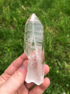 Raw Lemurian Quartz Crystal Point