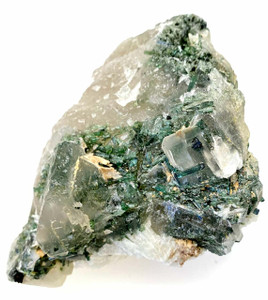 Raw Mixed Tourmaline and Smoky Quartz Crystal - 3