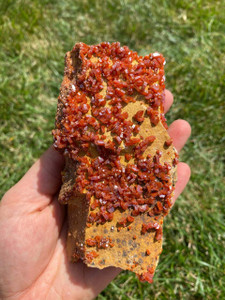 Raw Vanadinite Crystal Cluster - 2